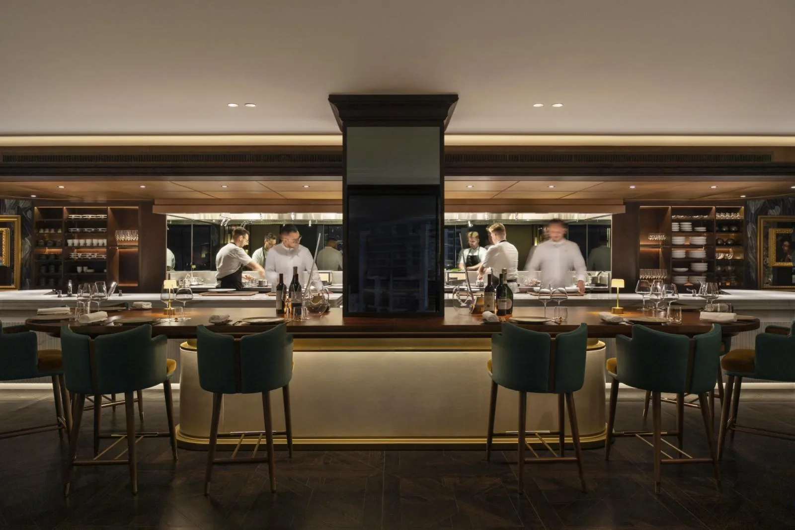 Row on 45, a 12-seat tasting counter in DIFC, Dubai