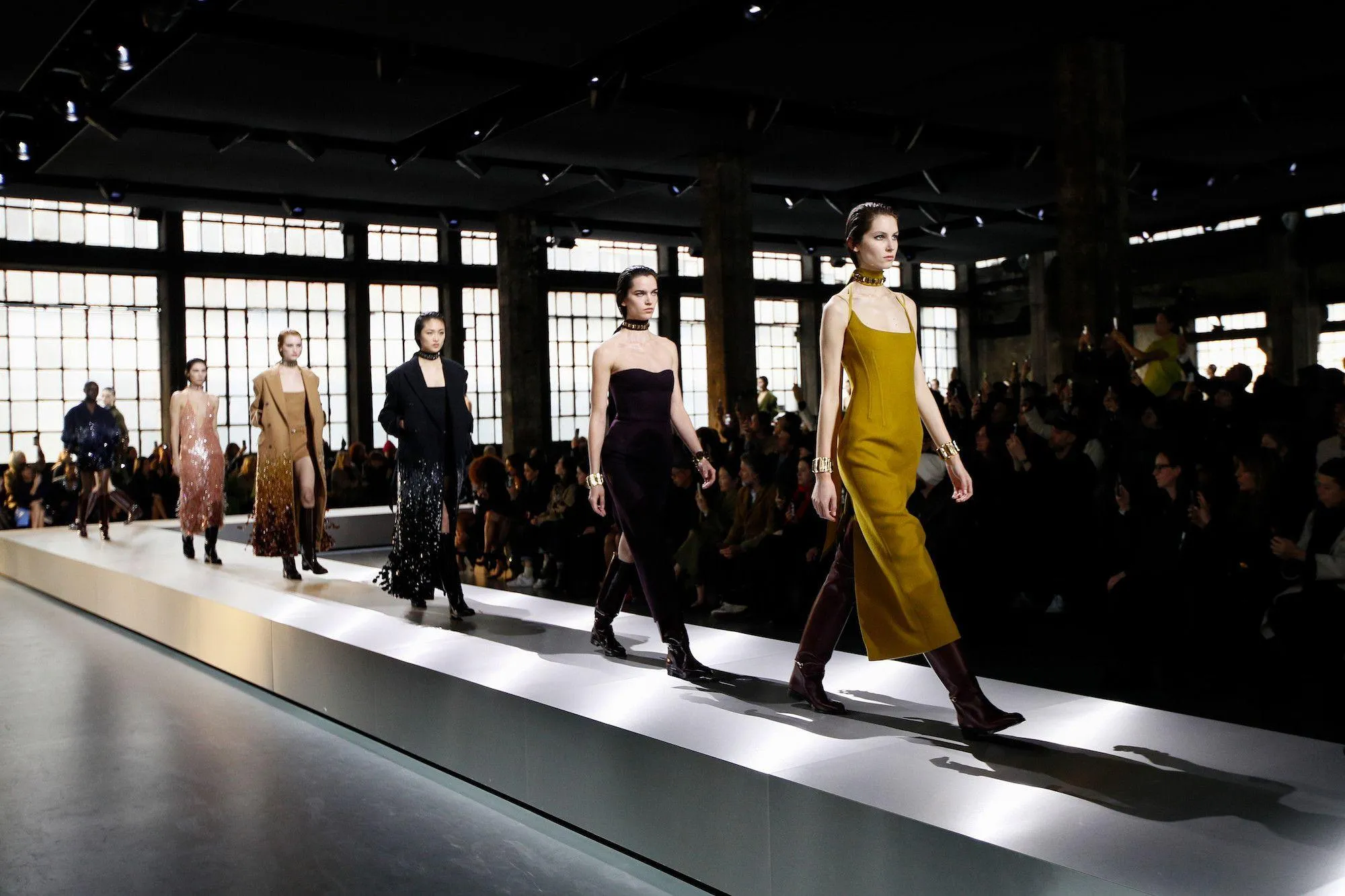 A runway show during Milan Fashion Week