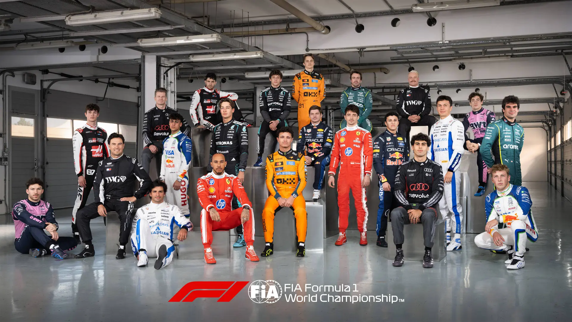The 2026 Formula 1 grid line-up