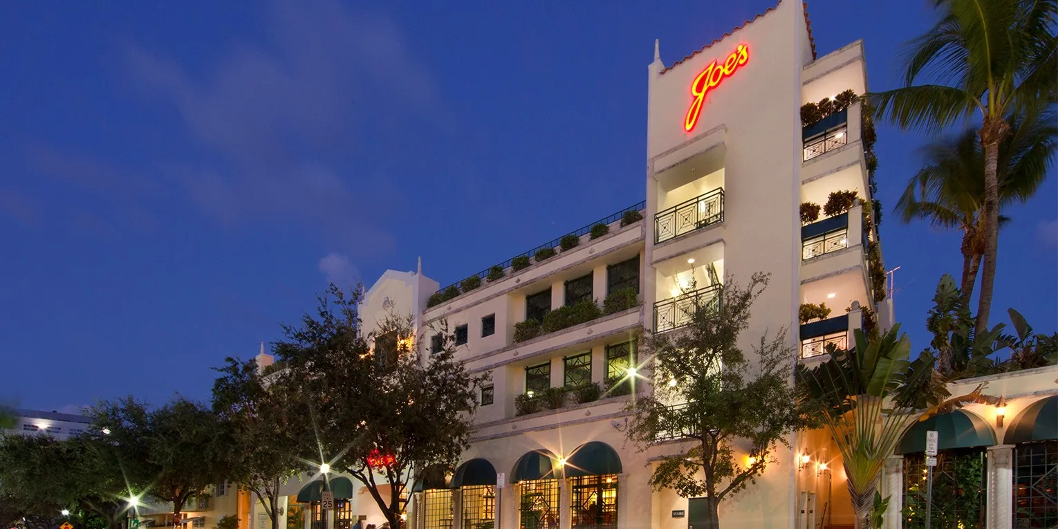Joe's Stone Crab, a South Beach institution since 1913