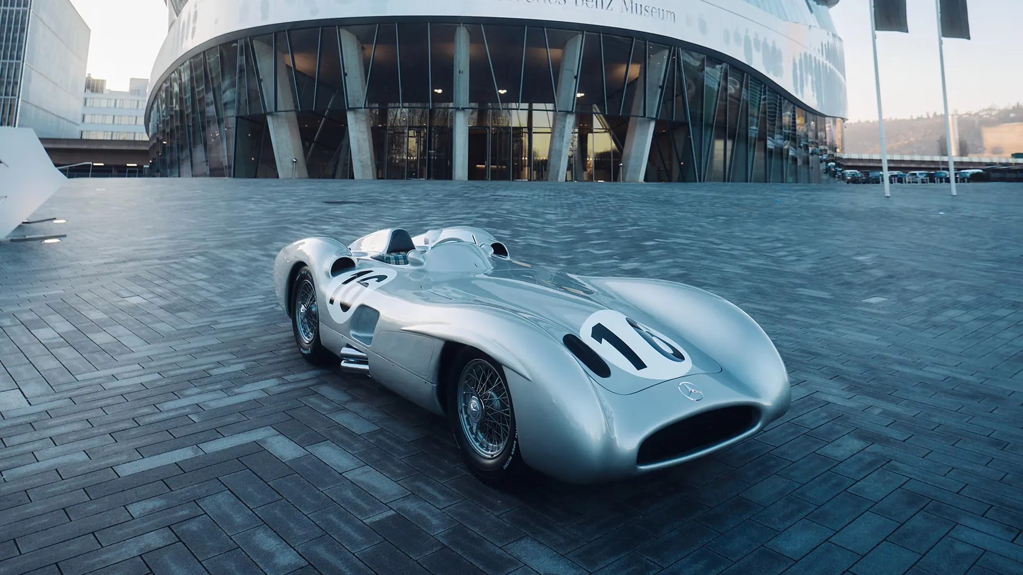 The Mercedes-Benz W196 R Streamliner that set the world record at auction